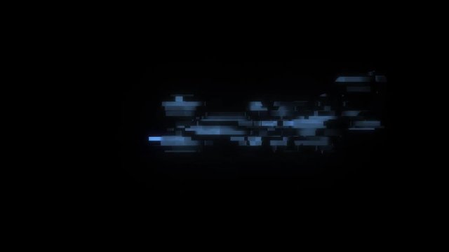 HUD screen cool glitch EMC2 text animation background logo seamless loop New quality universal technology motion dynamic animated background colorful joyful video