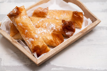 typical portuguese sweets Pasteis de Tentugal