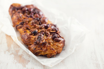 traditional portuguese Christmas cake bolo de rainha