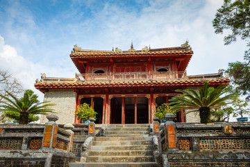 Obraz premium Imperial Minh Mang Tomb in Hue, Vietnam.