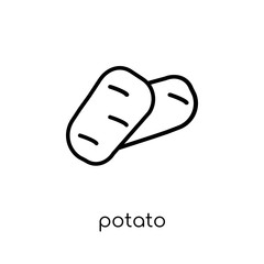 Potato icon from Fruit and vegetables collection.