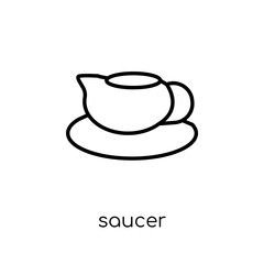 saucer icon from Kitchen collection.