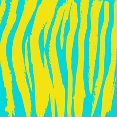 Zebra print, animal skin, tiger stripes, abstract pattern, line background, fabric. Amazing hand drawn vector illustration.