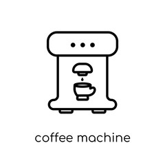 Coffee machine icon from Kitchen collection.