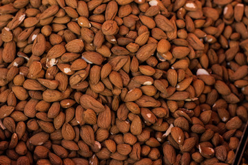 nuts background texture