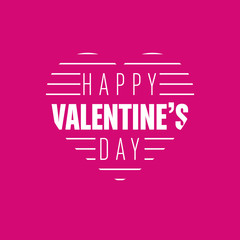 Fototapeta premium happy valentine's day