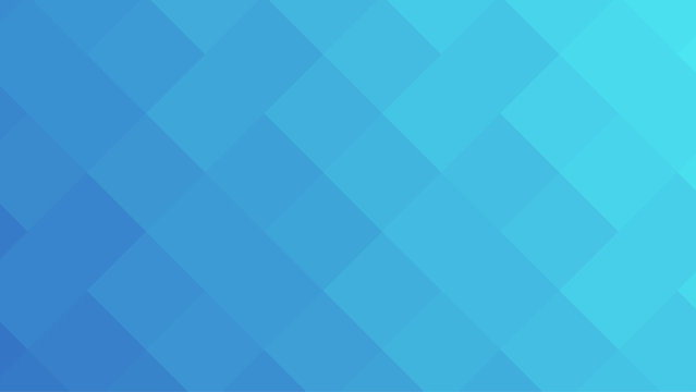 Abstract neon blue background. Rectangular geometric pattern. Mosaic. Abstract vector illustration, horizontal
