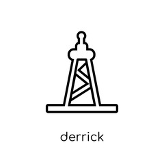 Derrick icon from Industry collection.