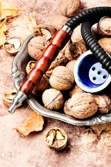 Shisha with aroma walnut