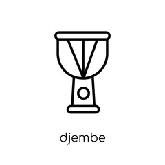 Djembe icon from Music collection.