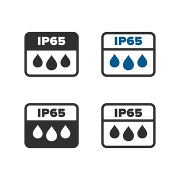 IP65 protection standard icon