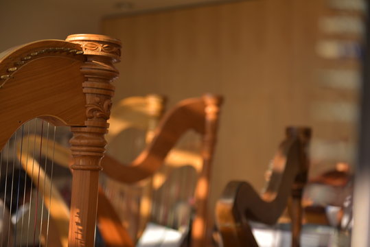 Harfen Musikantinnen