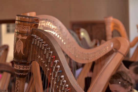 Harfen Musikantinnen