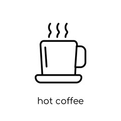 Hot Coffee icon from collection.