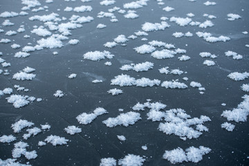snow flowers are a rare natural phenomenon