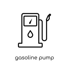 Gasoline pump icon from Industry collection.