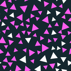 Abstract geometric pattern with Triangles. Multicolor Figures. Seamless vector EPS 10 pattern