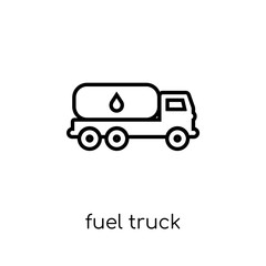 Fuel truck icon from collection.