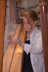 Harfen Musikantinnen