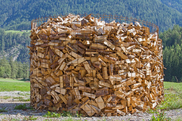 Brennholz für das ganze Jahr