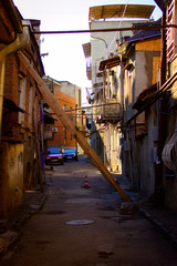 Fototapeta na wymiar Old quarter in Tbilisi