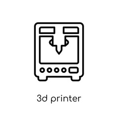 3d printer icon from Electronic devices collection.