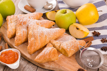Apple puffs.