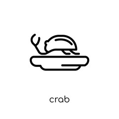 Crab icon from Restaurant collection.