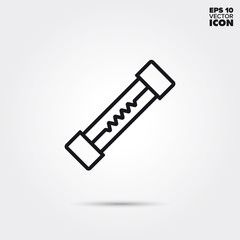 fuse vector line icon