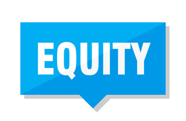 Fototapeta premium equity price tag