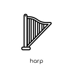 Harp icon from Music collection.