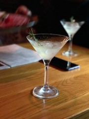 martini with rukola 