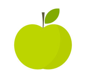 A green apple icon
