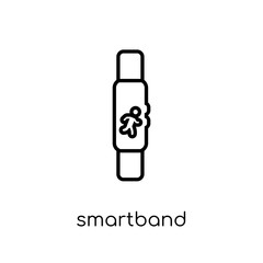 Smartband icon from Electronic devices collection.