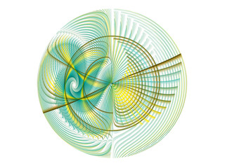  surreal futuristic digital 3d design art abstract background fractal illustration for meditation and decoration wallpaper