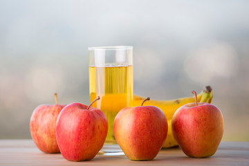 fruits and juice