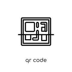 Qr code icon from collection.