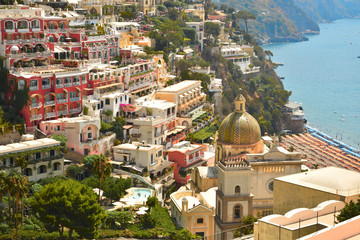 Widok na Positano © Barbara Bajorek
