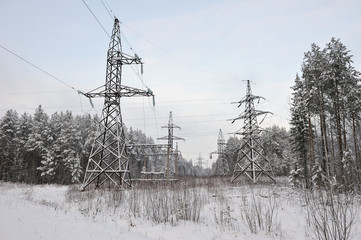 High voltage line