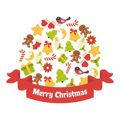 Christmas greeting card