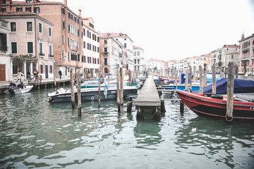Fototapeta na wymiar Venice by day italy