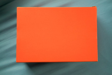 Orange paper box package