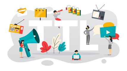 TTL or through the line communication with customer