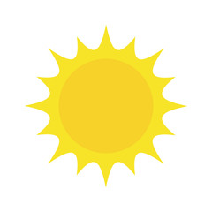 Sun icon. 