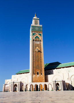 Casablanca, Morocco, Hassan II Mosque. The mosque is the main attraction and symbol of today's Casablanca. The most grandiose and magnificent Muslim temple built in the XX century