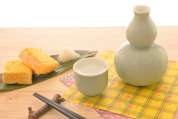 日本酒の和風イメージ