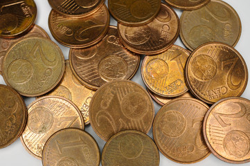 euro-cent-münzen