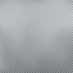 Christmas small snow falling template