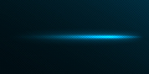 Simple transparent light effect isolated on dark background.