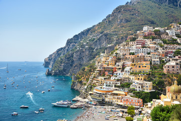 Widok na Positano © Barbara Bajorek